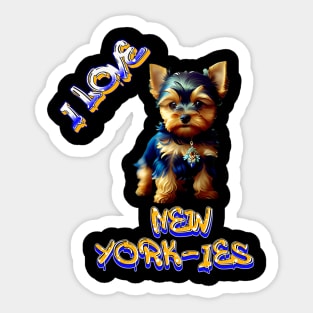 I Love New York-ies 2 Sticker